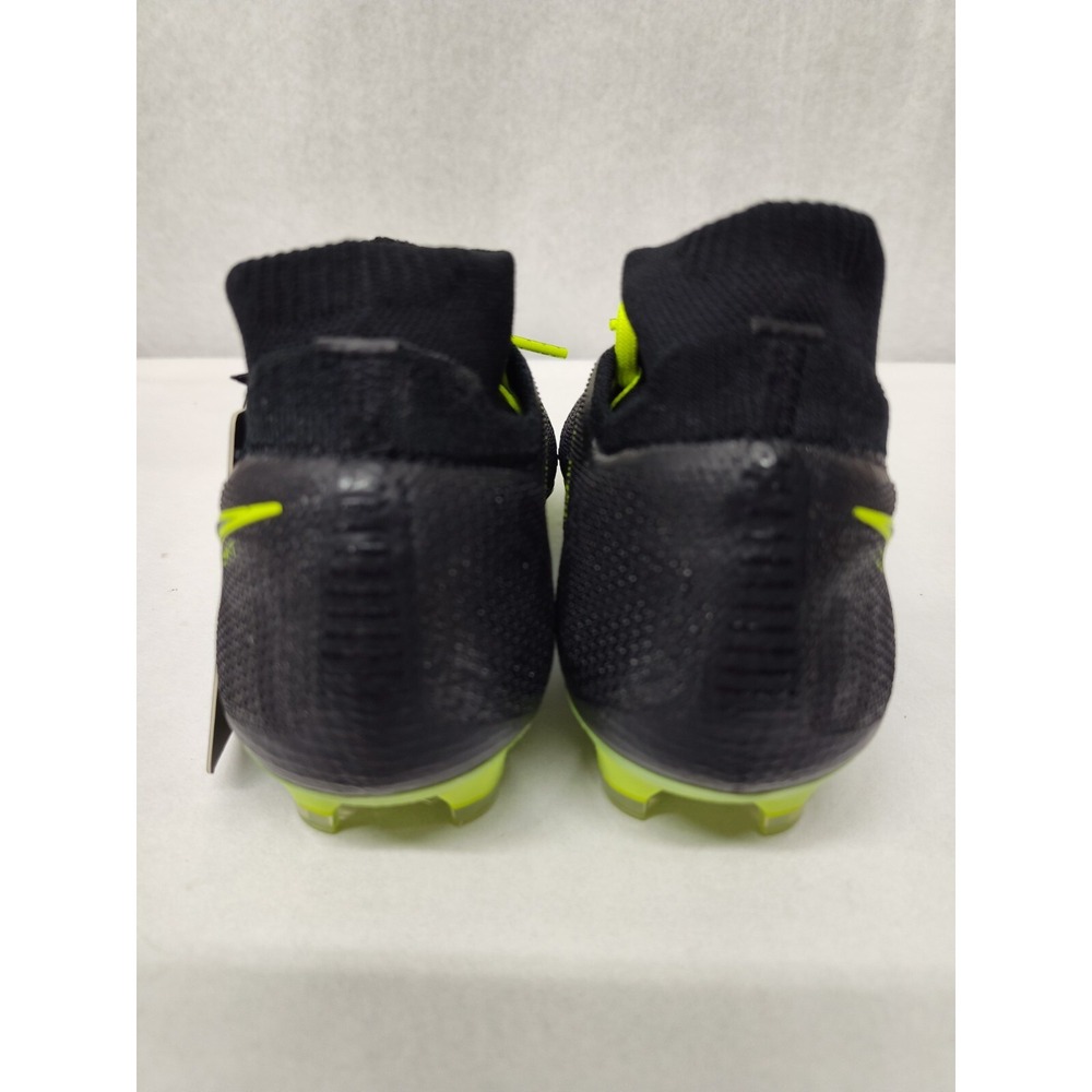 Nike Boys Phantom Vision Elite DF FG Soccer Cleats AO3262-007 Black Volt Sz 4 - Picture 5 of 8